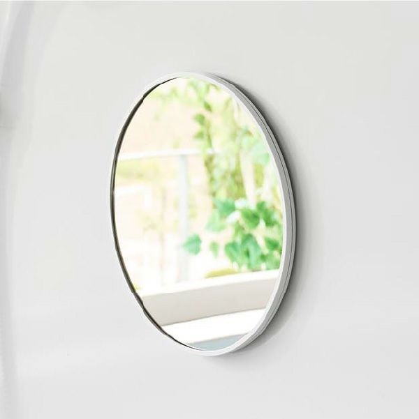 山崎実業 マグネットバスルームミラー タワー 丸型 23cm tower | バスグッズ・タワーシリーズ