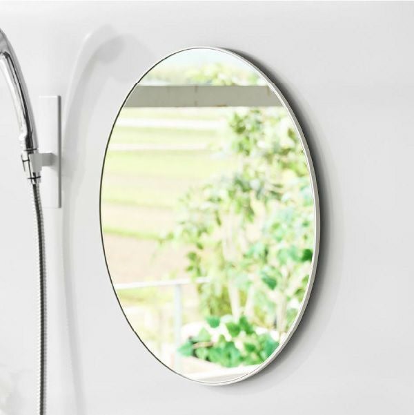 山崎実業 マグネットバスルームミラー タワー 丸型 23cm tower | バスグッズ・タワーシリーズ