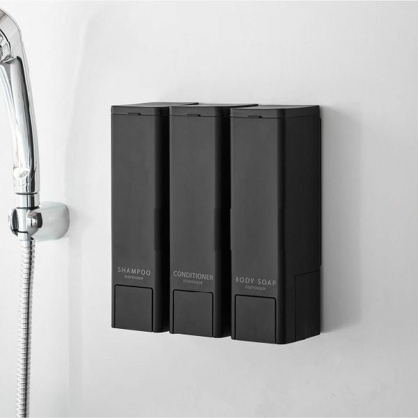 山崎実業 下から出るマグネットディスペンサー タワー 3点セット tower | バスグッズ・タワーシリーズ