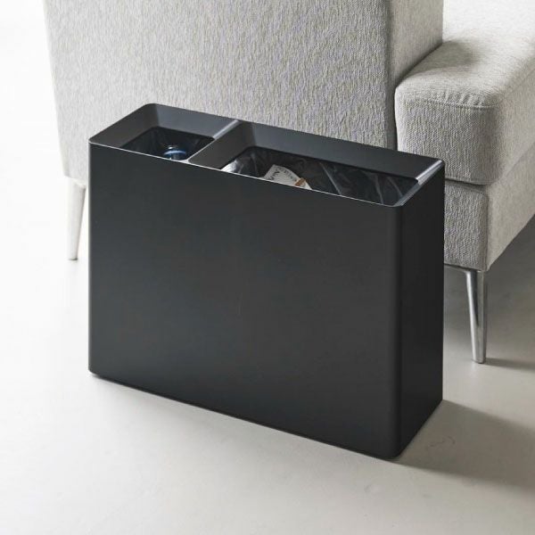 山崎実業 スーパー・コンビニ弁当がそのまま入る分別ダストボックス タワー tower | インテリア雑貨・タワーシリーズ・ゴミ箱