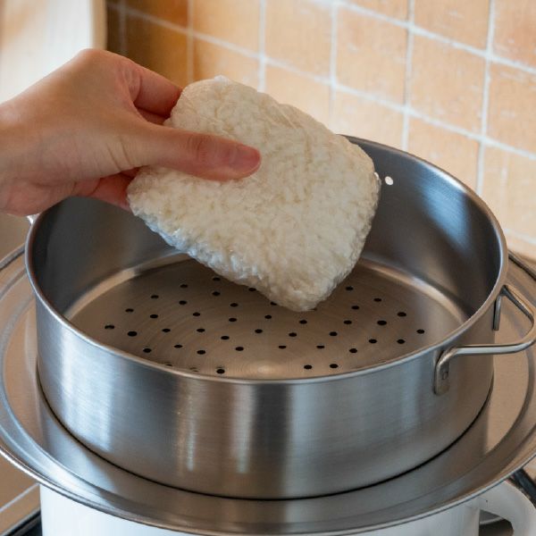 BWSセレクション すっきり暮らす ステンレスせいろ 深型（ざる付き） 仕切り板無し | キッチン雑貨・両手鍋