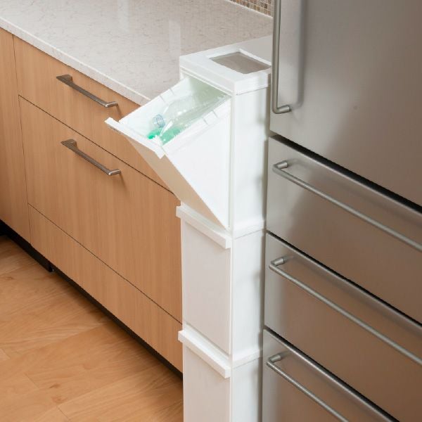 新輝合成 縦型 分別ゴミ箱 キャスター付き 2段 | インテリア雑貨・ゴミ箱