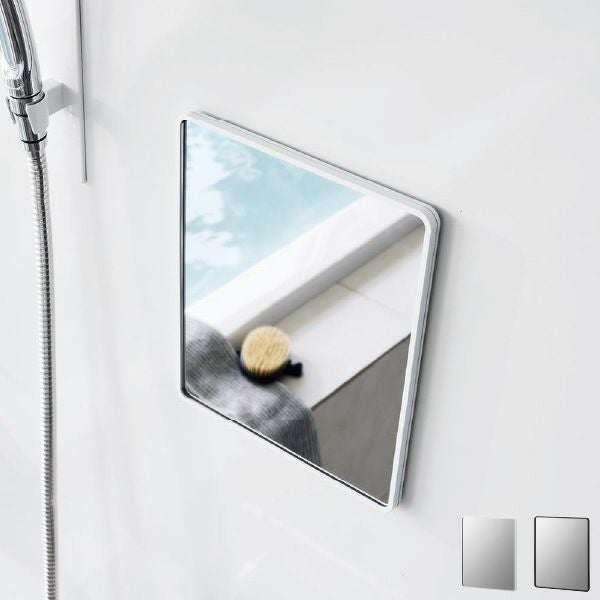 山崎実業 マグネットバスルーム樹脂ミラー タワー 角型 tower | バスグッズ・タワーシリーズ