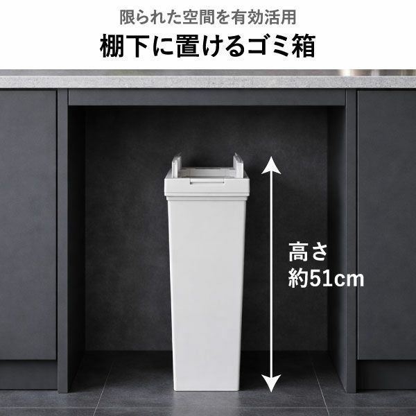 ASVEL アスベル 両開きダストボックス 20L 3個セット | インテリア雑貨・ゴミ箱