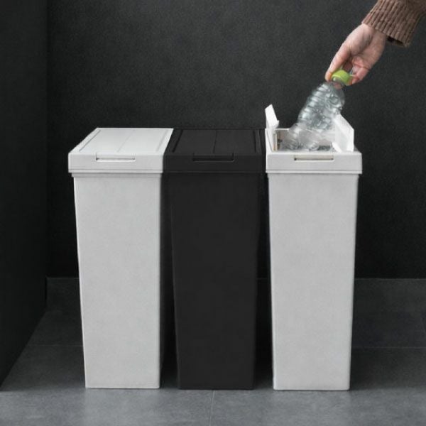 ASVEL アスベル 両開きダストボックス 20L 3個セット | インテリア雑貨・ゴミ箱