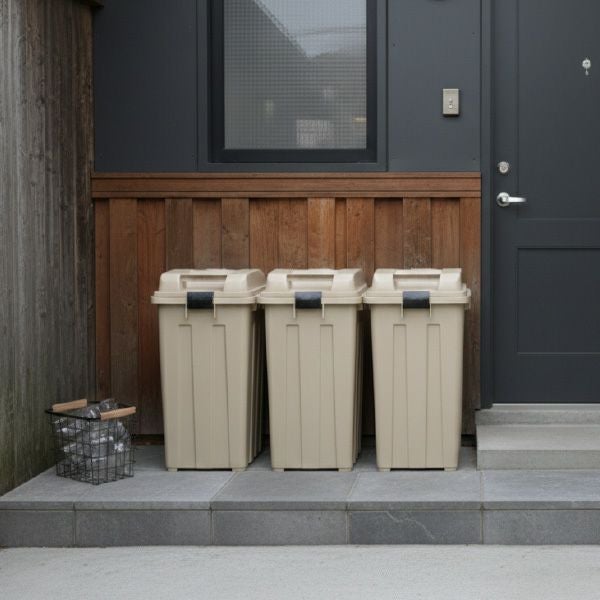 新輝合成 屋外用 連結できるゴミ箱 45L | インテリア雑貨・ゴミ箱