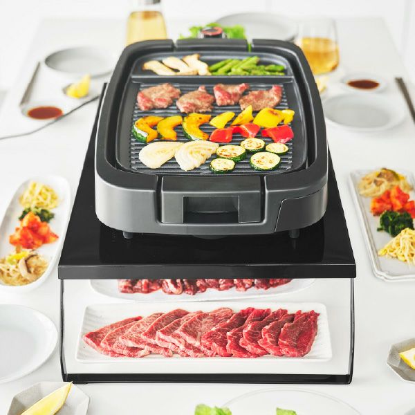 山崎実業 下が使える電気プレートラック タワー tower | キッチン雑貨・タワーシリーズ