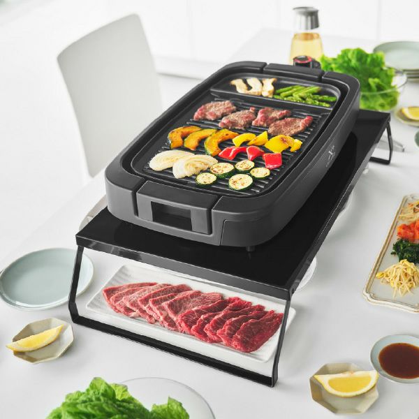 山崎実業 下が使える電気プレートラック タワー tower | キッチン雑貨・タワーシリーズ