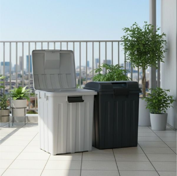 新輝合成 屋外用 連結できるゴミ箱 70L | インテリア雑貨・ゴミ箱