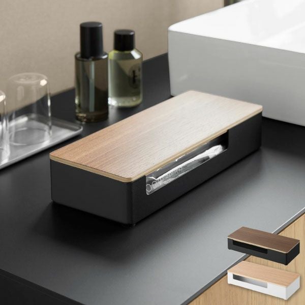 山崎実業 蓋付きアメニティ＆小物収納 リン RIN | インテリア雑貨・リンシリーズ