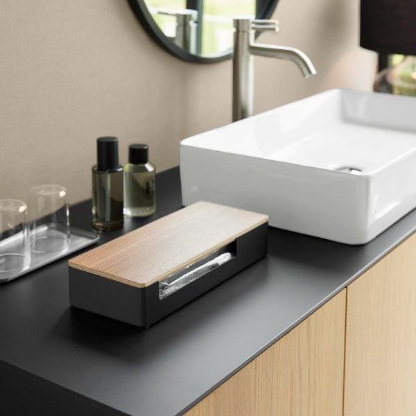 山崎実業 蓋付きアメニティ＆小物収納 リン RIN | インテリア雑貨・リンシリーズ