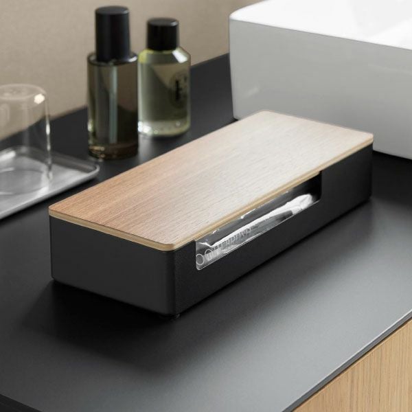 山崎実業 蓋付きアメニティ＆小物収納 リン RIN | インテリア雑貨・リンシリーズ