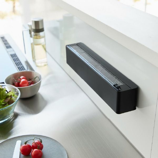 山崎実業 マグネットラップケース タワー スライドカッター付き tower | キッチン収納・タワーシリーズ