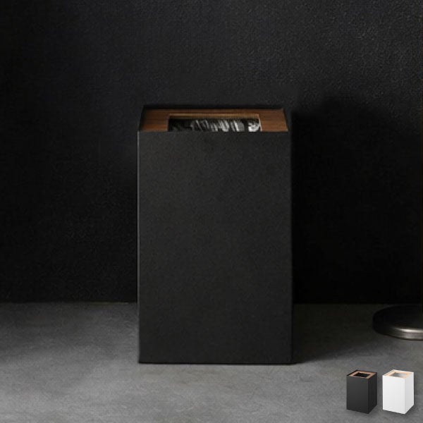 山崎実業 トラッシュカン リン 角型 14L RIN | インテリア雑貨・リンシリーズ・ゴミ箱