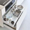 山崎実業 シンク下引き出し幅伸縮スライドラック タワー D40 tower | キッチン雑貨・タワーシリーズ