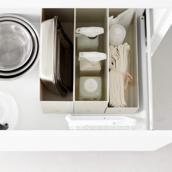 山崎実業 水筒を立てて干せる水切りバスケット タワー tower | キッチン雑貨・タワーシリーズ