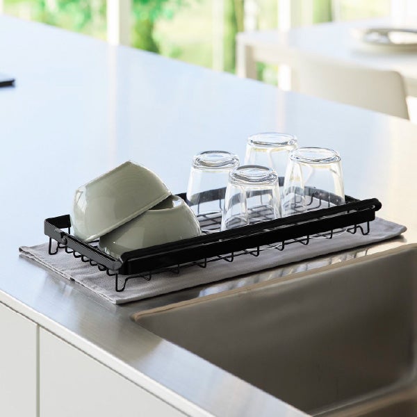 山崎実業 水筒を立てて干せる水切りバスケット タワー tower | キッチン雑貨・タワーシリーズ