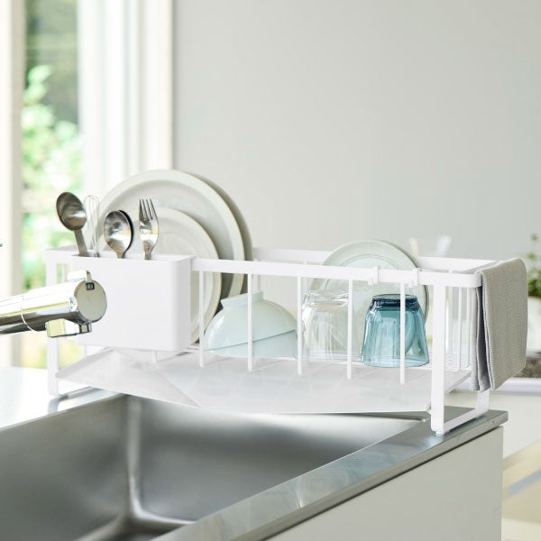 山崎実業 水切れの良いスリム水切りワイヤーバスケット タワー tower | キッチン雑貨・タワーシリーズ