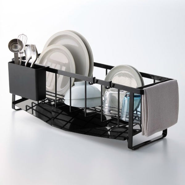 山崎実業 水切れの良いスリム水切りワイヤーバスケット タワー tower | キッチン雑貨・タワーシリーズ