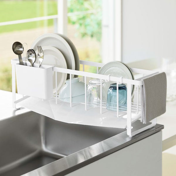 山崎実業 水切れの良いスリム水切りワイヤーバスケット タワー tower | キッチン雑貨・タワーシリーズ