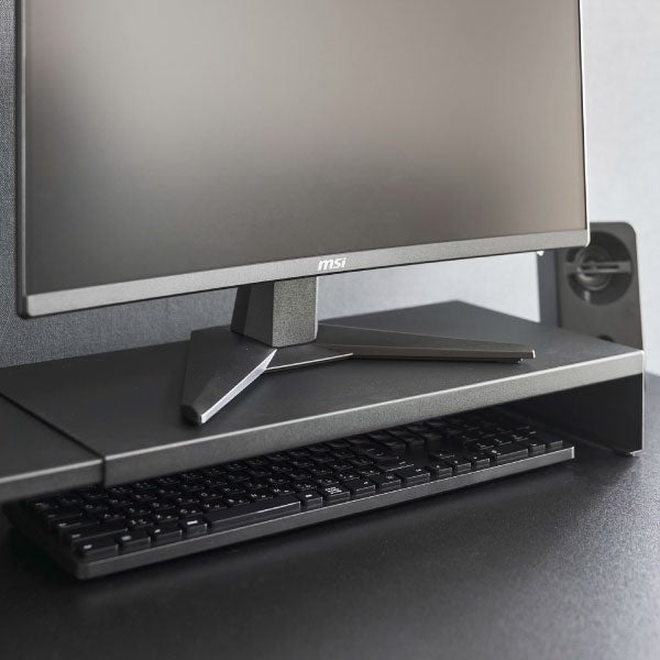 山崎実業 伸縮ゲーミングモニターラック タワー tower | インテリア雑貨・タワーシリーズ