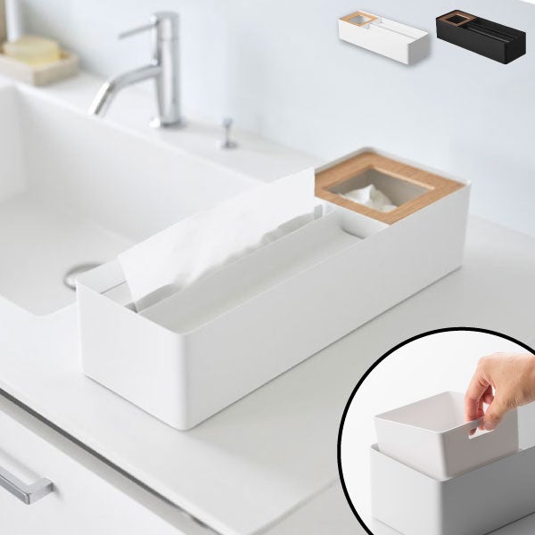 山崎実業 ペーパータオル＆ダストオーガナイザー タワー tower | インテリア雑貨・タワーシリーズ