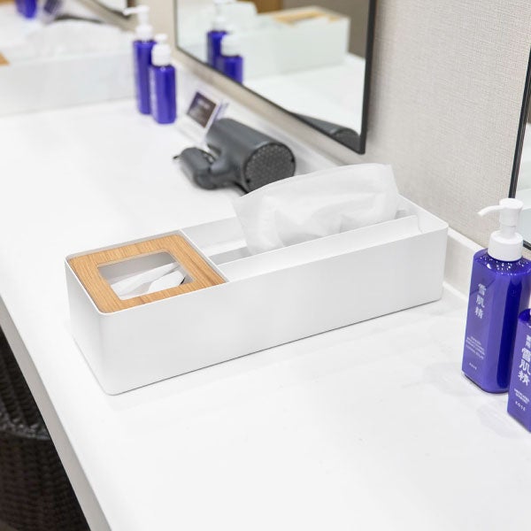 山崎実業 ペーパータオル＆ダストオーガナイザー タワー tower | インテリア雑貨・タワーシリーズ