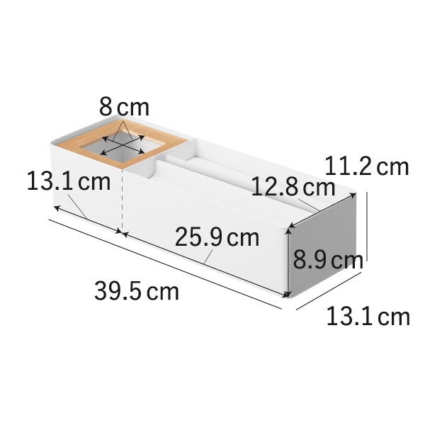 山崎実業 ペーパータオル＆ダストオーガナイザー タワー tower | インテリア雑貨・タワーシリーズ