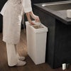 SOLOW ソロウ 隙間や通路で使えるダストボックス スライドオープン 40L | インテリア雑貨・ゴミ箱