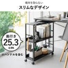 山崎実業 ゴミ箱裏スリムワゴン タワー tower | インテリア雑貨・タワーシリーズ
