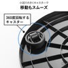 山崎実業 薄型台車 タワー ラウンド L tower | インテリア雑貨・タワーシリーズ