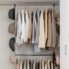 山崎実業 伸縮収納力アップ2段ハンガー スマート smart | インテリア雑貨・スマートシリーズ