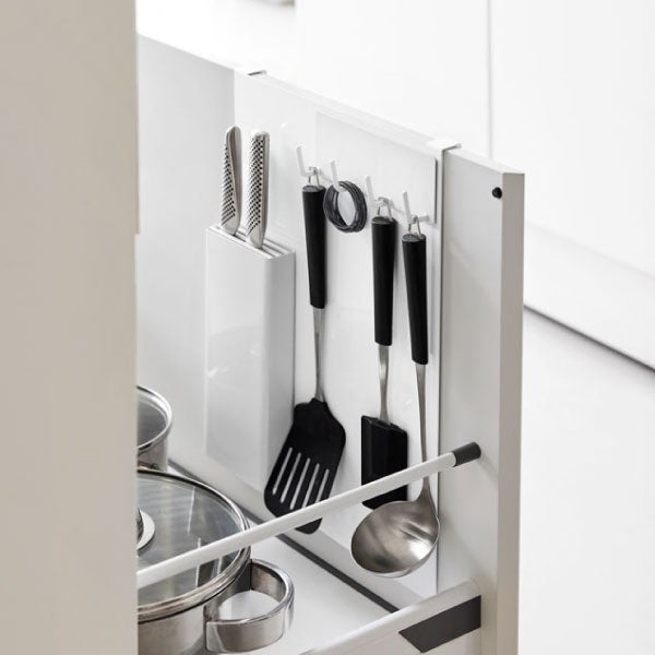 山崎実業 シンク扉スチールパネル タワー tower | キッチン雑貨・タワーシリーズ