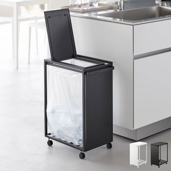 山崎実業 スリムダストワゴン タワー tower | インテリア雑貨・タワーシリーズ・ゴミ箱