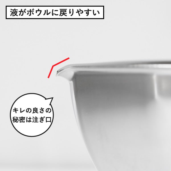 BWSセレクション すっきり暮らす キレッキレボウル 11cm ざるセット ｜キッチン雑貨・調理器具