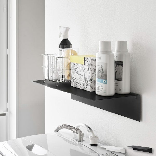 山崎実業 壁付け洗濯機上ラック タワー tower | バスグッズ・タワーシリーズ