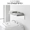 山崎実業 壁付け洗濯機上ラック タワー tower | バスグッズ・タワーシリーズ