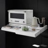 山崎実業 リバーシブルキッチン家電下スライドテーブル＆引き出し タワー W80 tower | キッチン雑貨・タワーシリーズ