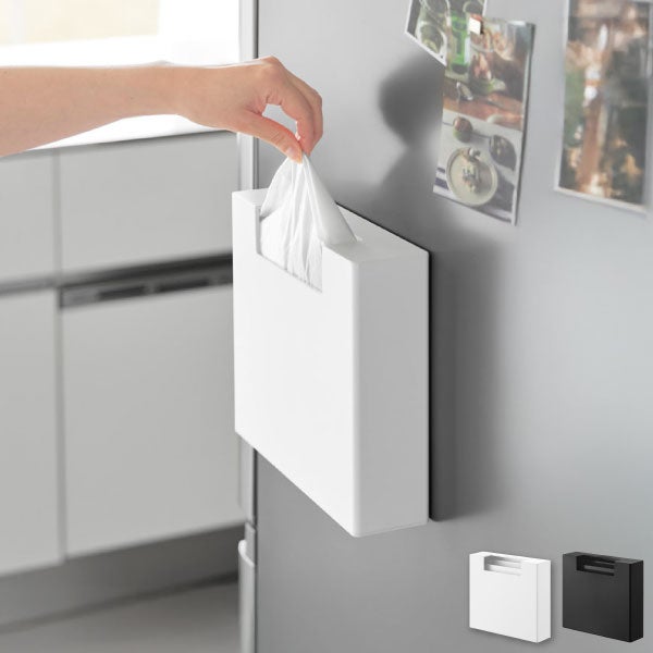 山崎実業 マグネットゴミ袋収納ホルダー タワー 45L tower | キッチン雑貨・タワーシリーズ