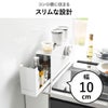 山崎実業 コンロ横調味料ラック タワー tower | キッチン雑貨・タワーシリーズ