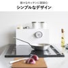 山崎実業 コンロ横調味料ラック タワー tower | キッチン雑貨・タワーシリーズ