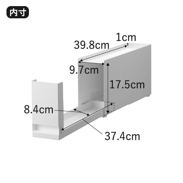 山崎実業 コンロ横調味料ラック タワー tower | キッチン雑貨・タワーシリーズ