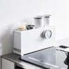 山崎実業 コンロ横調味料ラック タワー tower | キッチン雑貨・タワーシリーズ