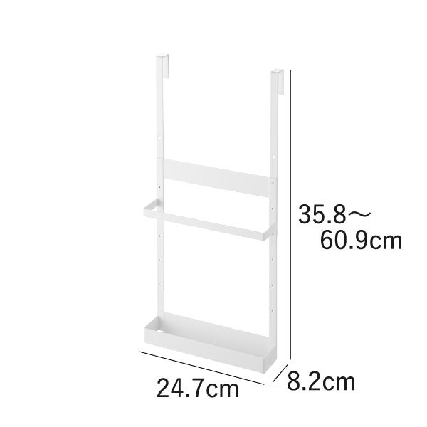  山崎実業 シンク扉ボックス型ゴミ袋ホルダー タワー tower | キッチン雑貨・タワーシリーズ