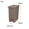 平和工業 バタフライペダルペール 45L | インテリア雑貨・ゴミ箱
