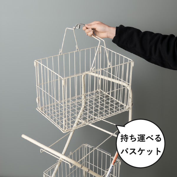 DULTON LAUNDRY TROLLEY ダルトン ランドリー トロリー | バスグッズ・ランドリー収納