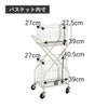 DULTON LAUNDRY TROLLEY ダルトン ランドリー トロリー | バスグッズ・ランドリー収納