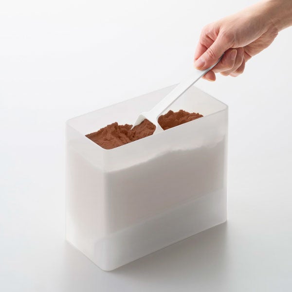 山崎実業 密閉プロテインケース タワー バルブ付き tower | キッチン雑貨・タワーシリーズ