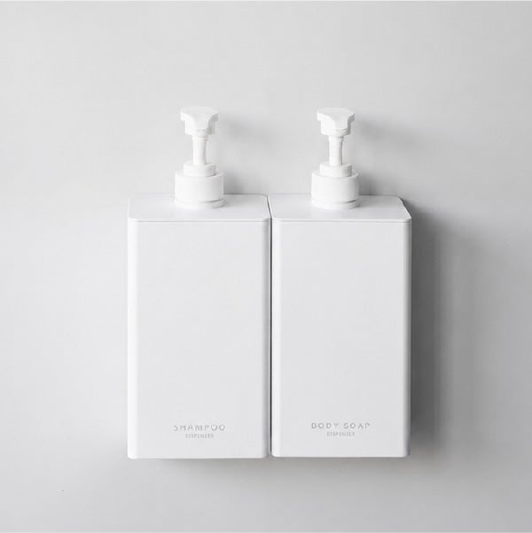 山崎実業 マグネットディスペンサー タワー 850mL 2点セット tower | バスグッズ・タワーシリーズ