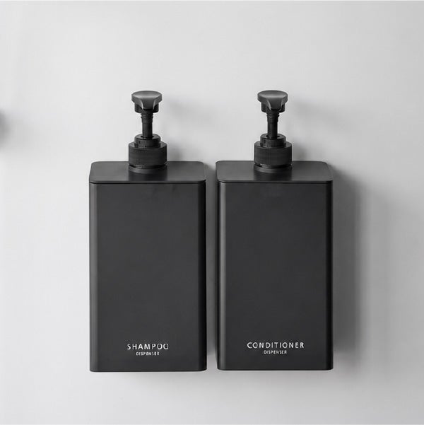 山崎実業 マグネットディスペンサー タワー 850mL 2点セット tower | バスグッズ・タワーシリーズ